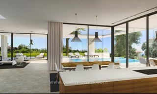 2 Nuevas villas modernas en venta en la Milla de Oro, Marbella 4