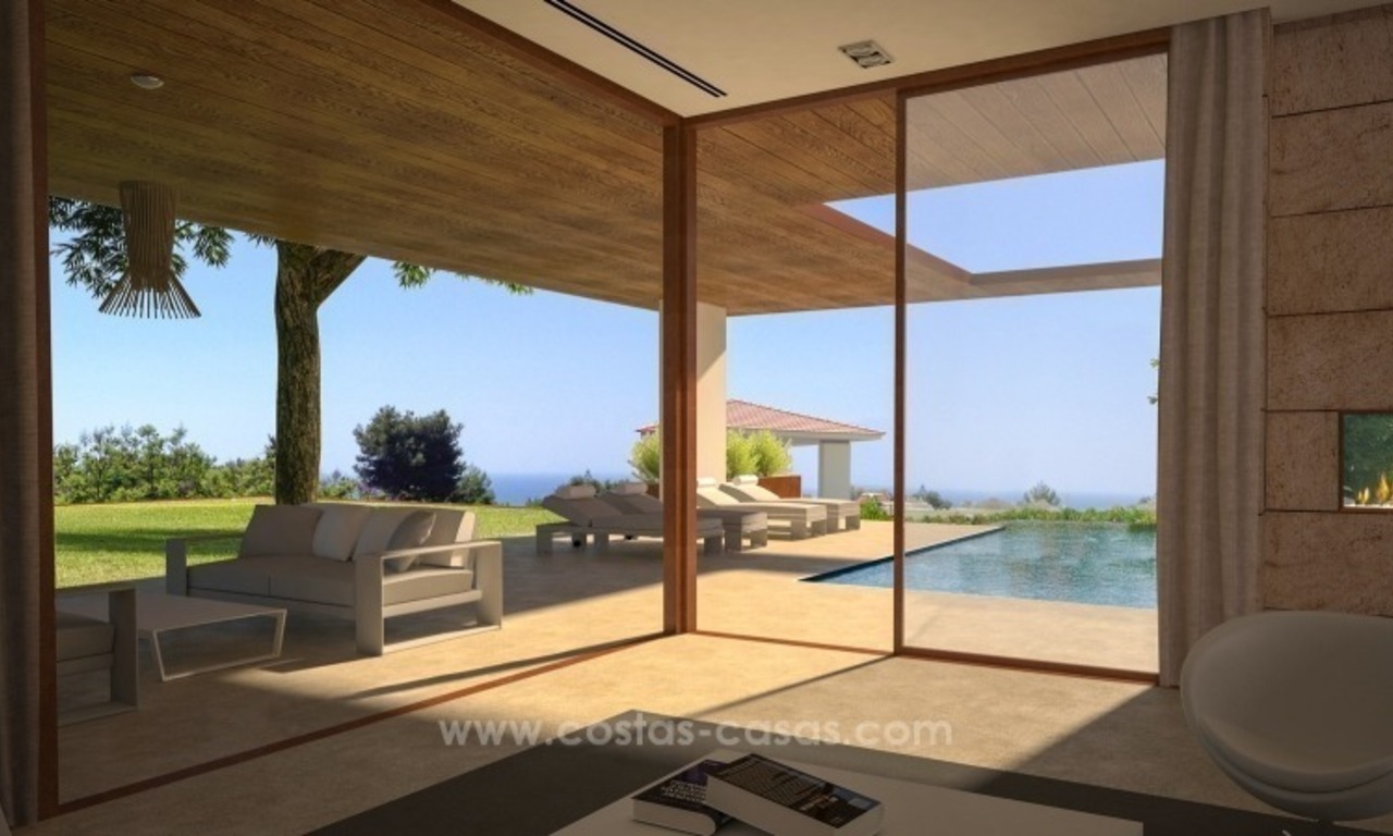 2 Nuevas villas modernas en venta en la Milla de Oro, Marbella 6