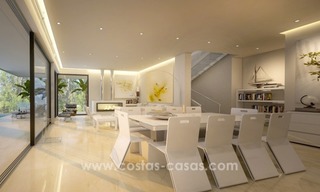 Nueva villa contemporánea en venta con vistas al mar en Estepona 5