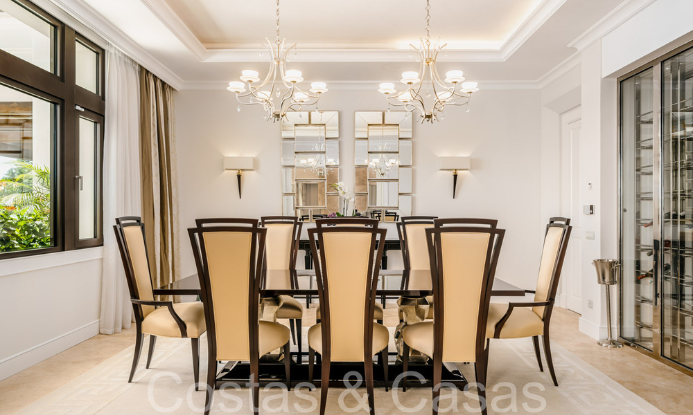 Magistral villa de lujo con vistas panorámicas al mar en Sierra Blanca, en la Milla de Oro de Marbella 68161