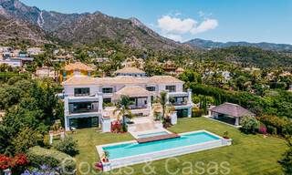 Magistral villa de lujo con vistas panorámicas al mar en Sierra Blanca, en la Milla de Oro de Marbella 68162 