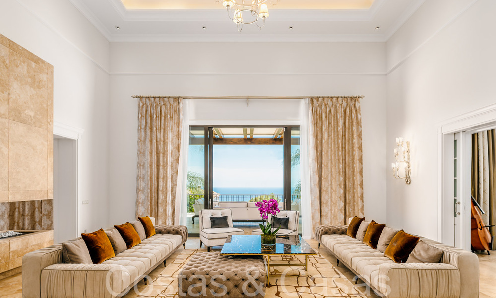 Magistral villa de lujo con vistas panorámicas al mar en Sierra Blanca, en la Milla de Oro de Marbella 68163