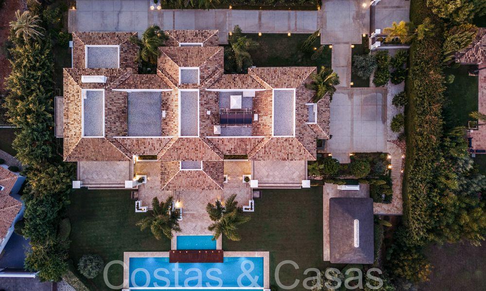 Magistral villa de lujo con vistas panorámicas al mar en Sierra Blanca, en la Milla de Oro de Marbella 68166