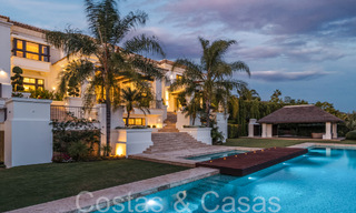 Magistral villa de lujo con vistas panorámicas al mar en Sierra Blanca, en la Milla de Oro de Marbella 68169 