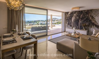 Nuevos y modernos apartamentos en venta en Benahavis - Marbella. Último - Ático 7354 
