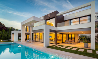 Villa moderna a estrenar en el corazón del Valle del Golf, Nueva Andalucía, Marbella 28965 