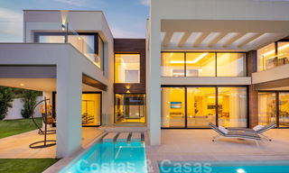 Villa moderna a estrenar en el corazón del Valle del Golf, Nueva Andalucía, Marbella 28966 