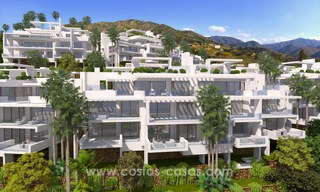 Apartamentos modernos de lujo en venta con vistas al mar a pocos minutos en coche del centro de Marbella 4672 