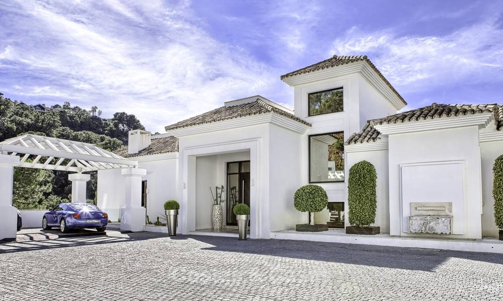 Acogedora villa de estilo contemporáneo con impresionantes vistas en venta en La Zagaleta, Marbella - Benahavis 18221