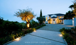 Villa de estilo contemporáneo con vistas al mar en La Zagaleta, Benahavis - Marbella 21132 