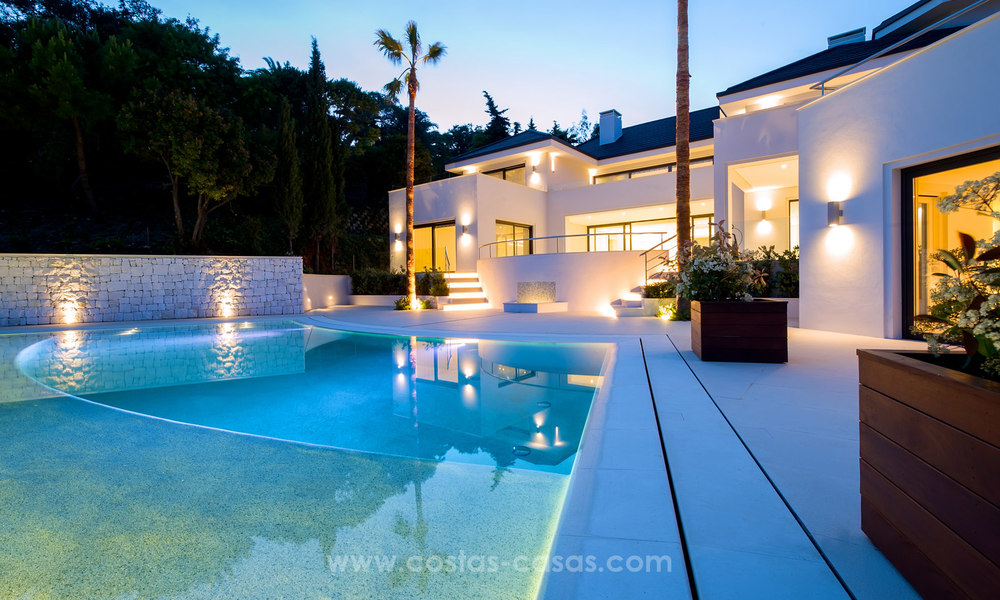 Villa de estilo contemporáneo con vistas al mar en La Zagaleta, Benahavis - Marbella 21133
