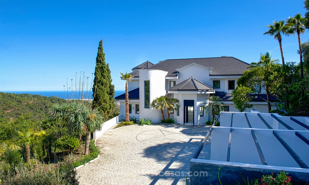 Villa de estilo contemporáneo con vistas al mar en La Zagaleta, Benahavis - Marbella 21142