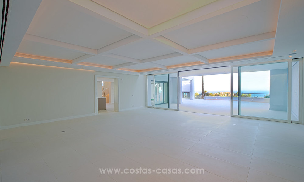 Villa de estilo contemporáneo con vistas al mar en La Zagaleta, Benahavis - Marbella 21152