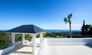 Villa de estilo contemporáneo con vistas al mar en La Zagaleta, Benahavis - Marbella 21157 