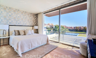 Villa de lujo en venta en primera línea de golf y vistas al mar, moderna y contemporánea, lista para entrar a vivir – Benahavis – Marbella 58515 