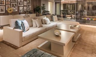 Villa de lujo en venta en primera línea de golf y vistas al mar, moderna y contemporánea, lista para entrar a vivir – Benahavis – Marbella 58523 