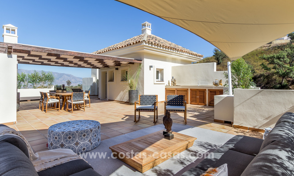 Nuevos apartamentos de lujo de estilo andaluz en venta en Marbella 21583