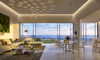 Promoción espectacular de apartamentos modernos en primera línea de playa en venta en Estepona, Costa del Sol. Listo para mudarse. 3829 