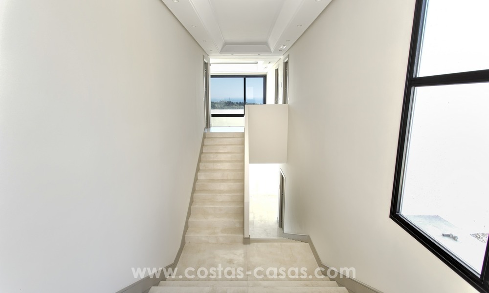 Nueva villa moderna a la venta con vistas al mar en Benahavis - Marbella 262