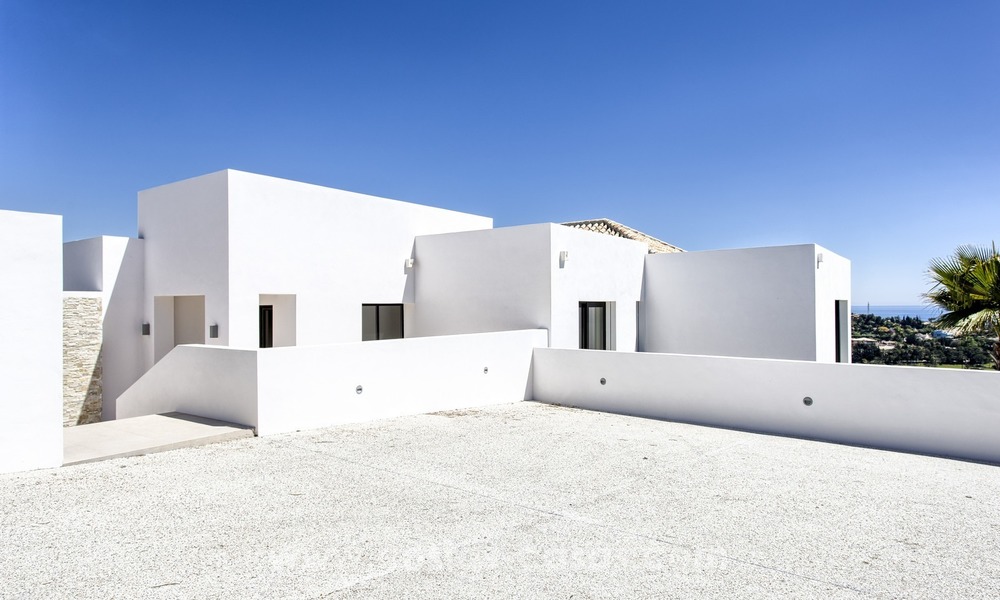 Nueva villa moderna a la venta con vistas al mar en Benahavis - Marbella 264