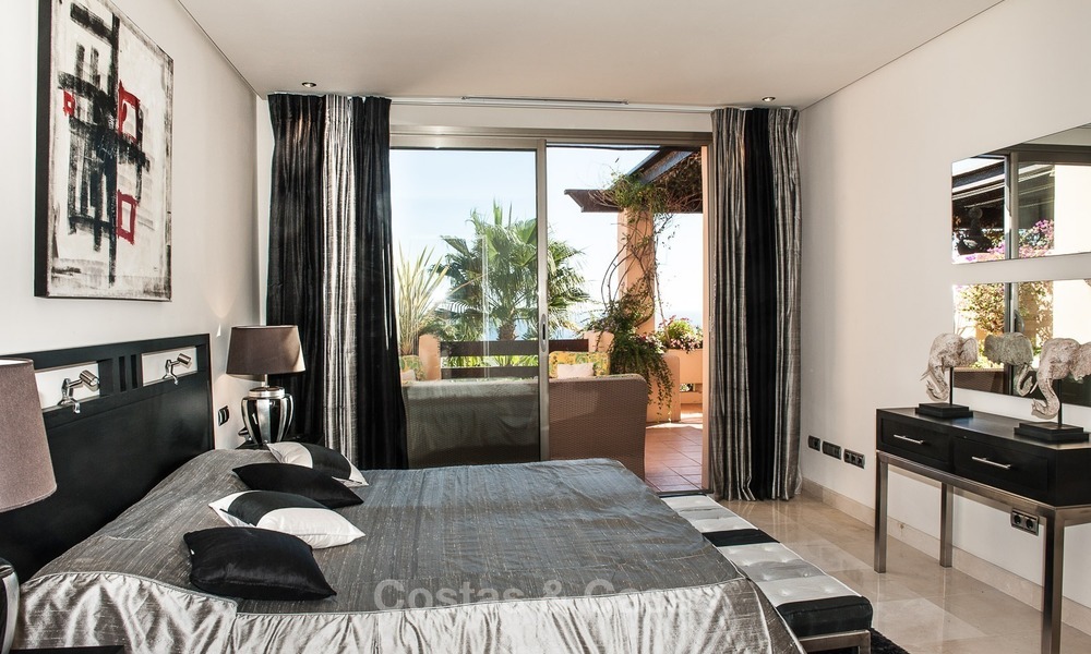 Ático appartamento e lujo en venta con vistas al mar, La Milla de Oro, Sierra Blanca, Marbella 836
