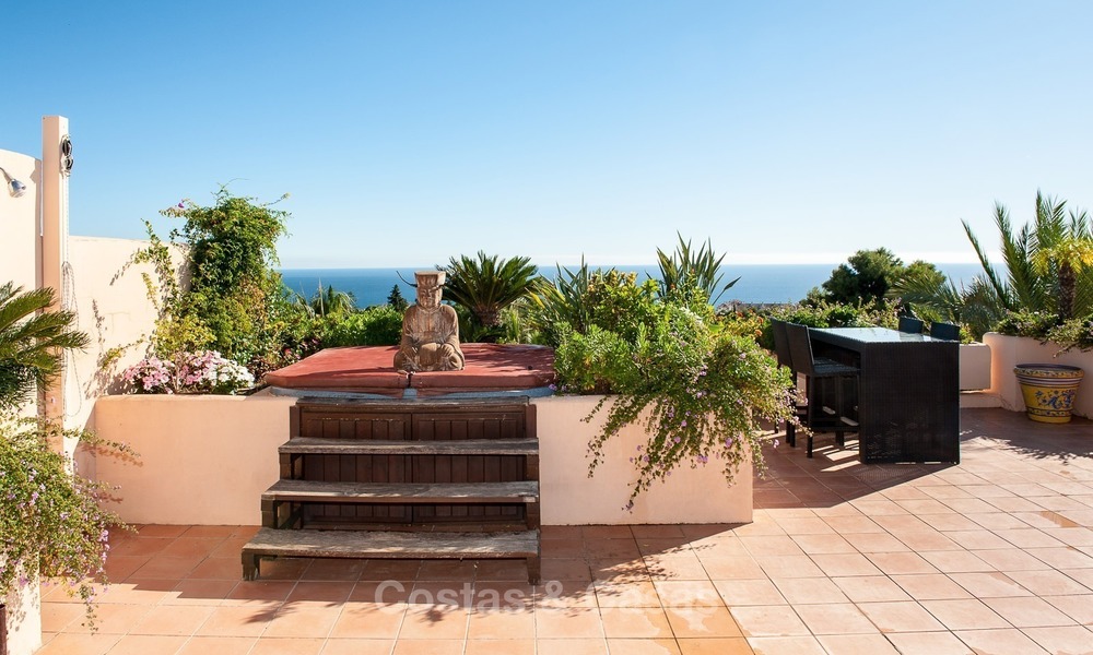 Ático appartamento e lujo en venta con vistas al mar, La Milla de Oro, Sierra Blanca, Marbella 843