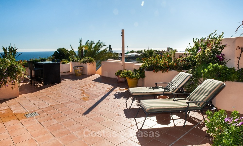 Ático appartamento e lujo en venta con vistas al mar, La Milla de Oro, Sierra Blanca, Marbella 868