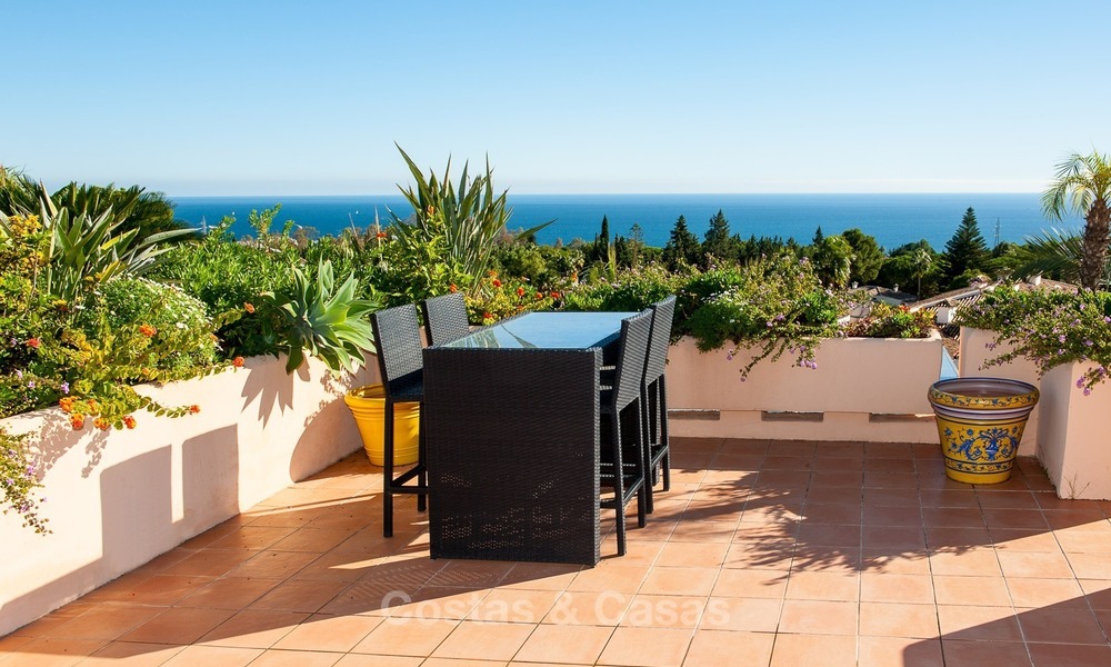 Ático appartamento e lujo en venta con vistas al mar, La Milla de Oro, Sierra Blanca, Marbella 846