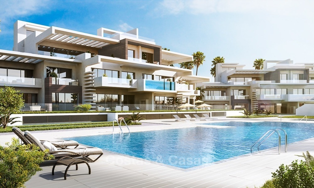 Prestigiosa Nueva Promoción de Apartamentos y Áticos en Venta en La Milla de Oro, Marbella 1091