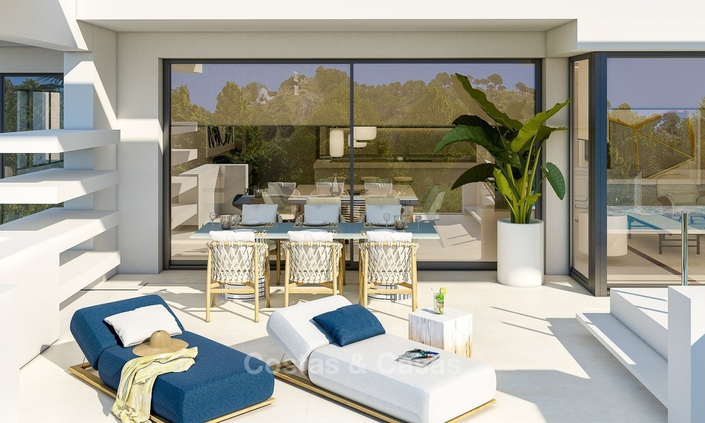 Prestigiosa Nueva Promoción de Apartamentos y Áticos en Venta en La Milla de Oro, Marbella 1100