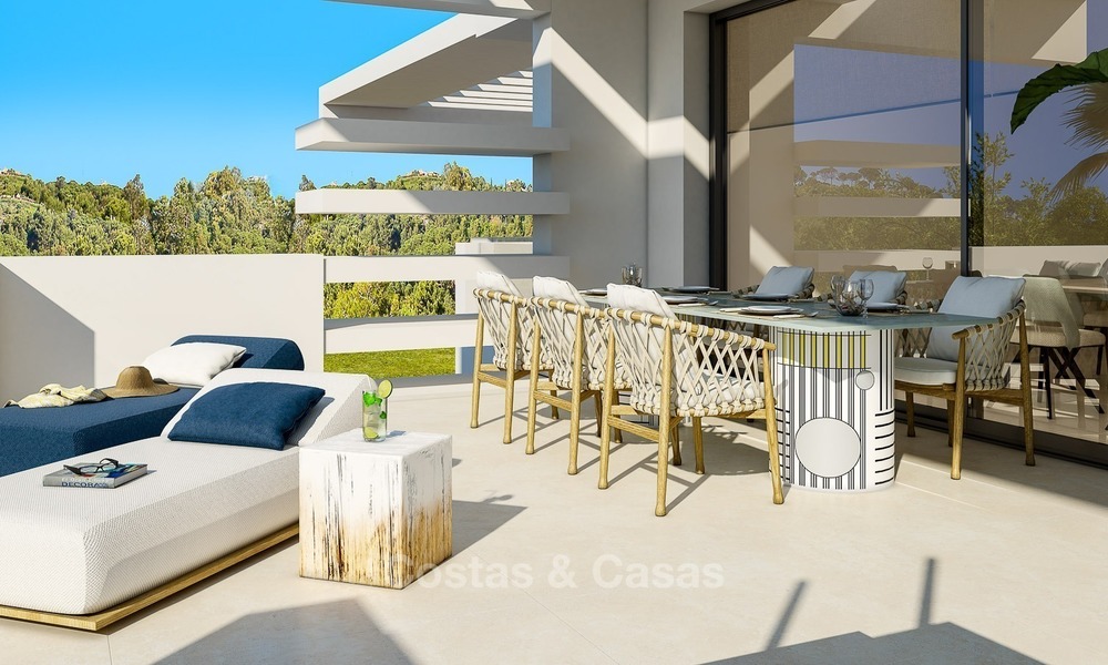 Prestigiosa Nueva Promoción de Apartamentos y Áticos en Venta en La Milla de Oro, Marbella 1102