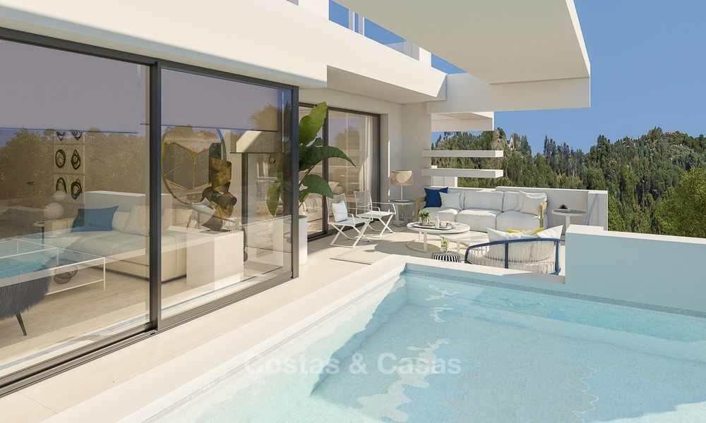 Prestigiosa Nueva Promoción de Apartamentos y Áticos en Venta en La Milla de Oro, Marbella 1108