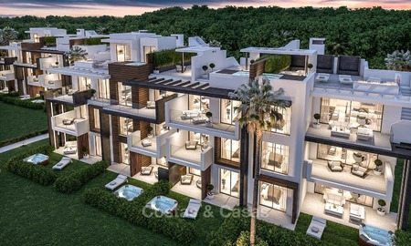 Apartamentos modernos nuevos en venta en la Nueva Milla de Oro, a un corto paseo de la playa, Marbella - Estepona 1133