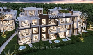 Apartamentos modernos nuevos en venta en la Nueva Milla de Oro, a un corto paseo de la playa, Marbella - Estepona 1134 