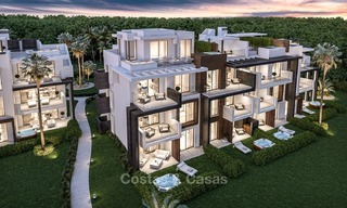 Apartamentos modernos nuevos en venta en la Nueva Milla de Oro, a un corto paseo de la playa, Marbella - Estepona 1135 