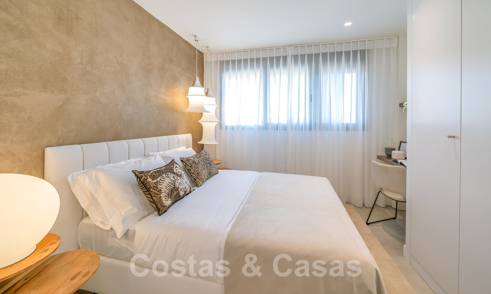 Nueva construcción - Apartamentos modernos con vistas al mar en venta, Marbella - Estepona 33820