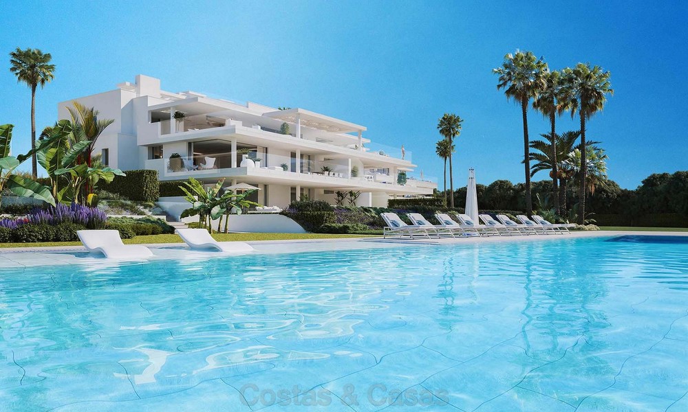 Exclusivos apartamentos nuevos y modernos frente al mar en venta, Nueva Milla de Oro, Marbella - Estepona. 12301