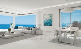 Exclusivos apartamentos nuevos y modernos frente al mar en venta, Nueva Milla de Oro, Marbella - Estepona. 12305 