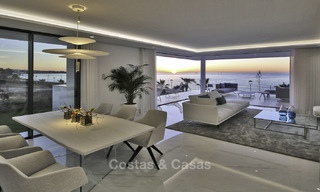 Exclusivos apartamentos nuevos y modernos frente al mar en venta, Nueva Milla de Oro, Marbella - Estepona. 12270 