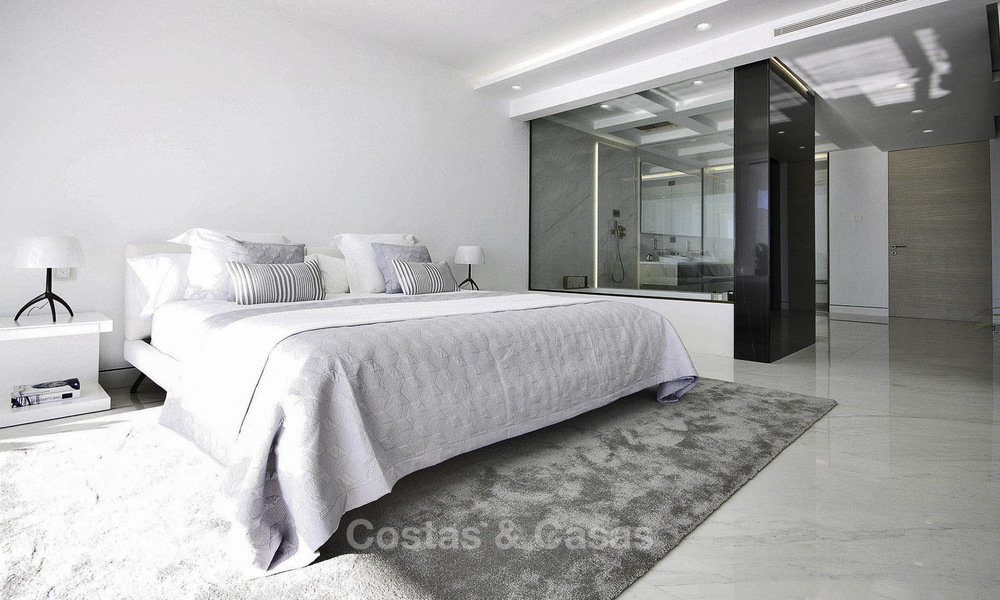Exclusivos apartamentos nuevos y modernos frente al mar en venta, Nueva Milla de Oro, Marbella - Estepona. 12281