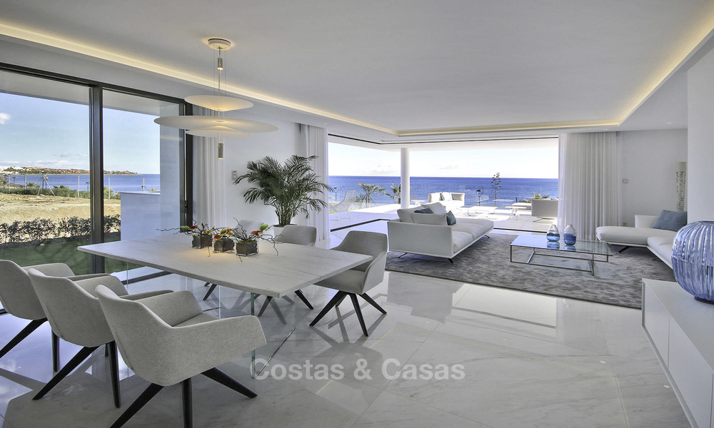 Exclusivos apartamentos nuevos y modernos frente al mar en venta, Nueva Milla de Oro, Marbella - Estepona. 12290