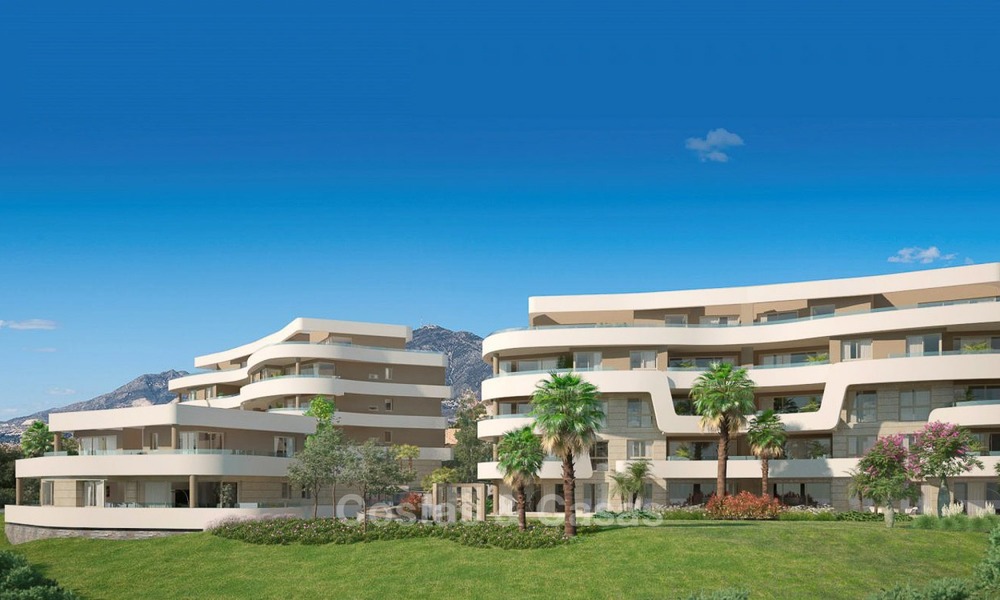 Nueva Promoción de Apartamentos Modernos frente al Mar en venta en Mijas Costa. ¡Terminado! ¡Última unidade! 1315
