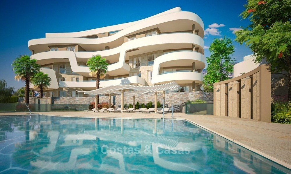 Nueva Promoción de Apartamentos Modernos frente al Mar en venta en Mijas Costa. ¡Terminado! ¡Última unidade! 1317