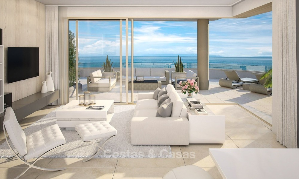 Nueva Promoción de Apartamentos Modernos frente al Mar en venta en Mijas Costa. ¡Terminado! ¡Última unidade! 1318