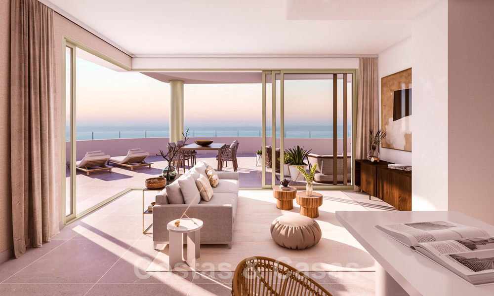 Nueva Promoción de Apartamentos Modernos frente al Mar en venta en Mijas Costa. ¡Terminado! ¡Última unidade! 28132