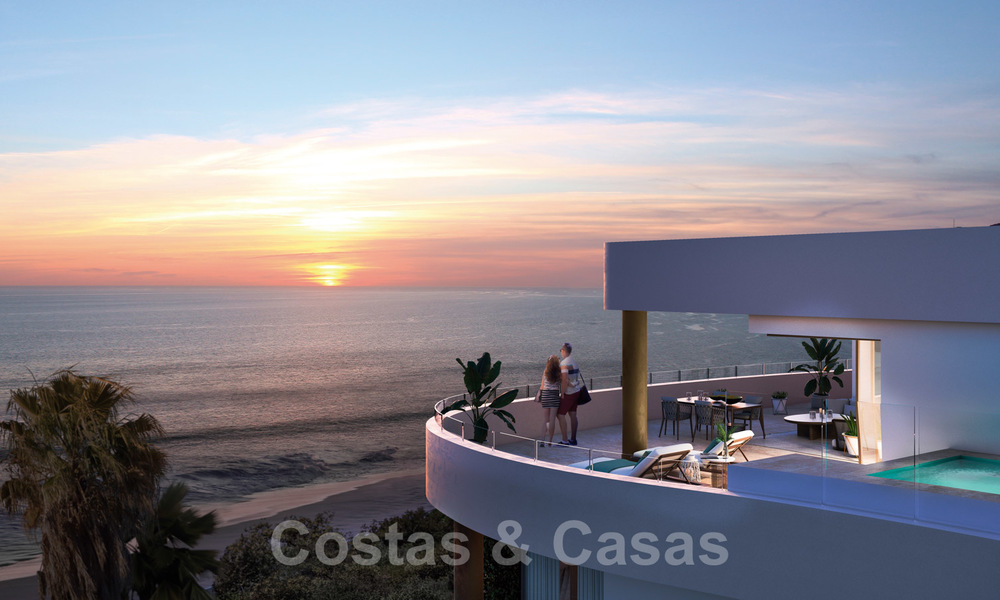Nueva Promoción de Apartamentos Modernos frente al Mar en venta en Mijas Costa. ¡Terminado! ¡Última unidade! 28136