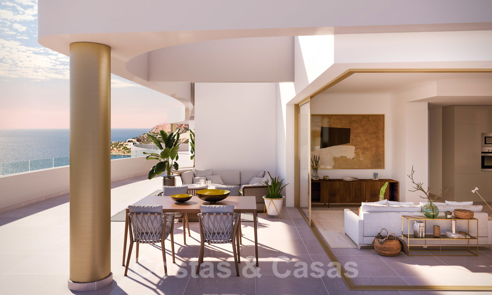 Nueva Promoción de Apartamentos Modernos frente al Mar en venta en Mijas Costa. ¡Terminado! ¡Última unidade! 28138