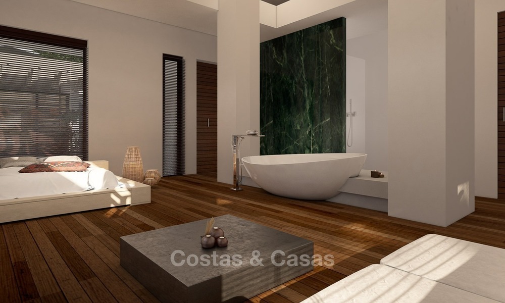 Villa nueva y moderna con vistas al mar en venta en La Nueva Milla de Oro, Estepona - Marbella 2048