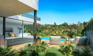 Villas contemporáneas en venta en nueva promoción, frontline golf en Estepona - Marbella 2061 