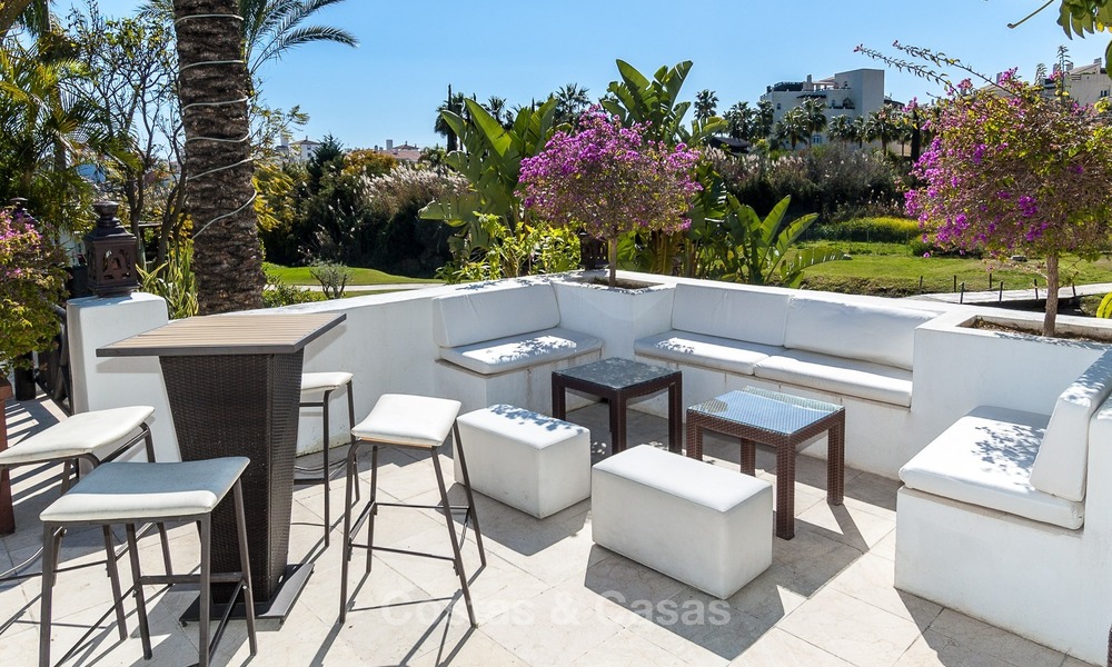 Villas contemporáneas en venta en nueva promoción, frontline golf en Estepona - Marbella 2704